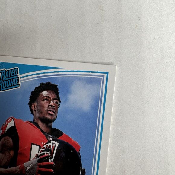 Calvin Ridley 2018 Panini Donruss Rated Rookie Card RC #311 Falcons Titans - Picture 3 of 6